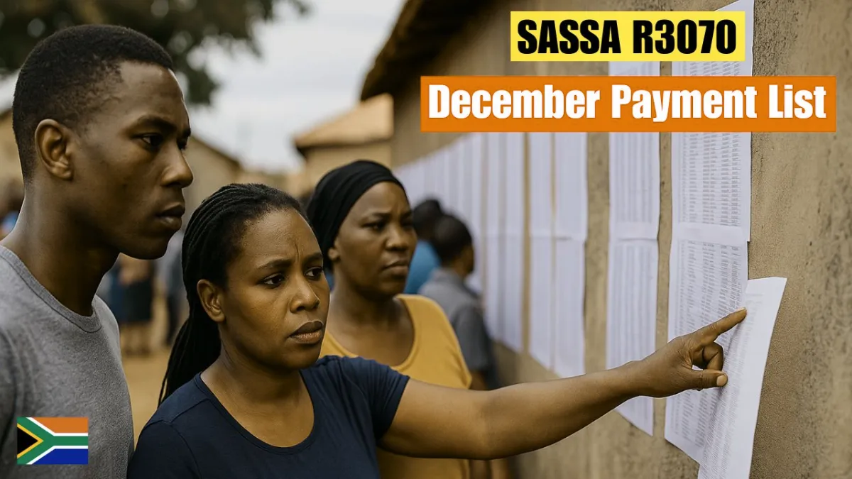 Are You Eligible for SASSA’s New R3,070 Payment