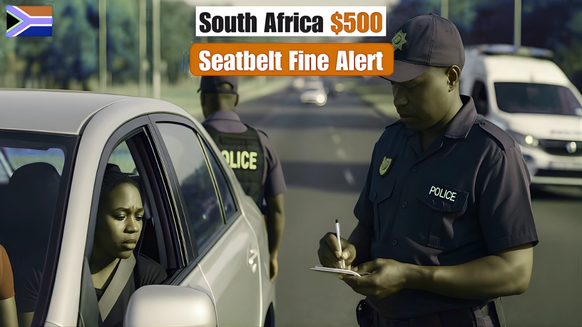 R500 Traffic Fine for Seatbelt Violations